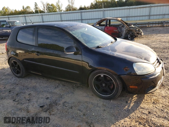 2008 Volkswagen Rabbit S with VIN WVWAA71K88W276932, listed as a Copart auction lot 75176474 with 145,731 mi miles and Salvage title. Bid and sale history available at DreamBid. Image 4.
