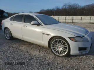 2017 Jaguar XF 20d Prestige with VIN SAJBE4BN3HCY46435, listed as a Copart auction lot 87249004 with 85,378 mi miles and Salvage Title. Bid and sale history available at carsss.com. Image 4.