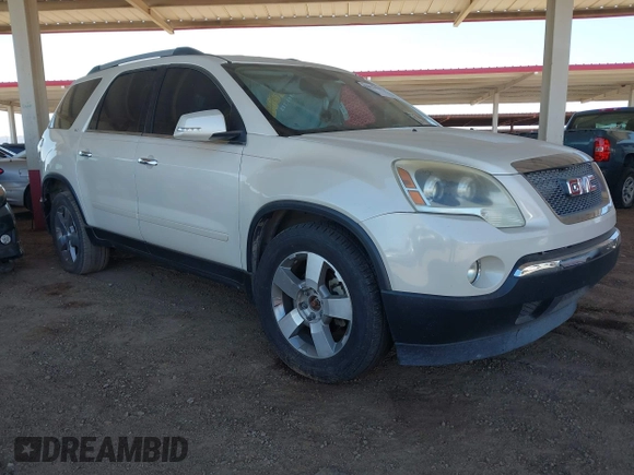 2011 GMC Acadia SLT1 with VIN 1GKKVRED0BJ161430, listed as a IAAI auction lot 41927420 with 315,526 mi miles and . Bid and sale history available at DreamBid. Image 1.