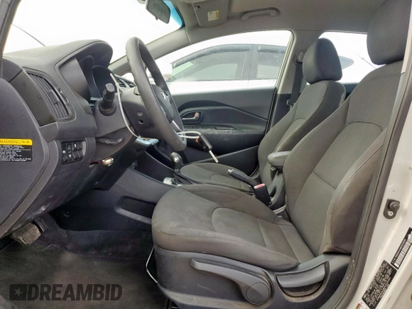2013 Kia Rio EX with VIN KNADN4A38D6303580, listed as a Copart auction lot 63126825 with 103,675 mi miles and Salvage title. Bid and sale history available at DreamBid. Image 7.