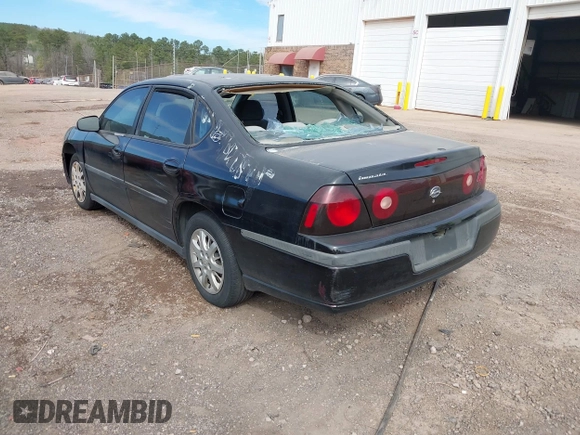 2004 Chevrolet Impala with VIN 2G1WF52E249331536, listed as a IAAI auction lot 41664206 with 122,718 mi miles and . Bid and sale history available at carsss.com. Image 3.
