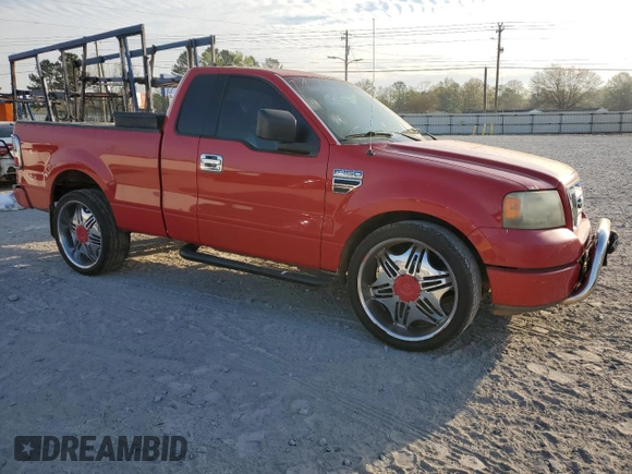2004 Ford F-150 XL with VIN 1FTRF12W84NA36900, listed as a Copart auction lot 50766775 with 235,472 mi miles and Salvage Title. Bid and sale history available at carsss.com. Image 4.