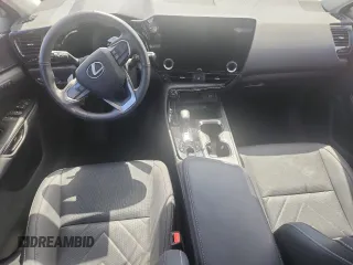 2025 Lexus NX 350h Luxury with VIN 2T2HKCEZ5SC032842, listed as a Copart auction lot 67185635 with 8,429 mi miles and Salvage title. Bid and sale history available at DreamBid. Image 8.