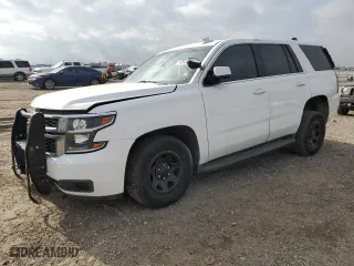 2017 Chevrolet Tahoe Commercial with VIN 1GNLCDEC0HR146038, listed as a Copart auction lot 43926545 with 0 mi miles and Clean Title. Bid and sale history available at carsss.com. Image 1.