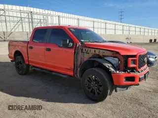 2018 Ford F-150 XL with VIN 1FTEW1EG1JKC92392, listed as a Copart auction lot 50644815 with 120,679 mi miles and Clean Title. Bid and sale history available at carsss.com. Image 4.