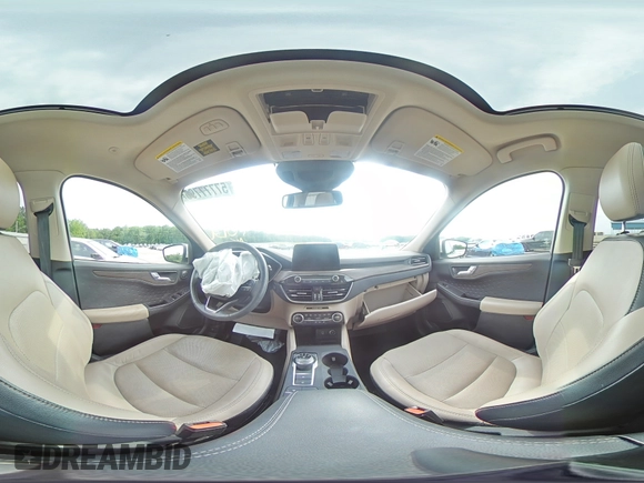 2020 Ford Escape Titanium z VIN 1FMCU9J9XLUB57675, wystawiony jako Copart lot #57777795 z przebiegiem Nie podano mil oraz Szkoda całkowita • Salvage title. Historia ofert i sprzedaży dostępna na DreamBid. Obrazek 15.