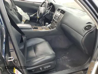 2010 Lexus IS 250 with VIN JTHBF5C21A5111287, listed as a Copart auction lot 53585745 with 158,516 mi miles and Salvage title. Bid and sale history available at DreamBid. Image 7.