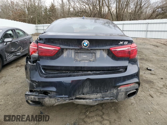 2016 BMW X6 xDrive50i with VIN 5UXKU6C55G0S82426, listed as a Copart auction lot 46218405 with 162,120 mi miles and Salvage Title. Bid and sale history available at carsss.com. Image 6.