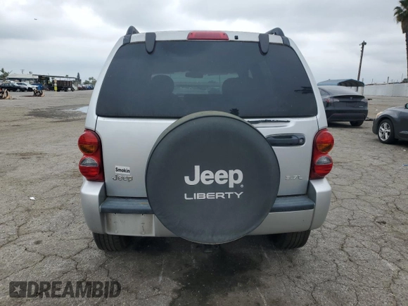2002 Jeep Liberty Limited with VIN 1J8GK58K52W303098, listed as a Copart auction lot 56005185 with 77,206 mi miles and Clean title. Bid and sale history available at DreamBid. Image 6.