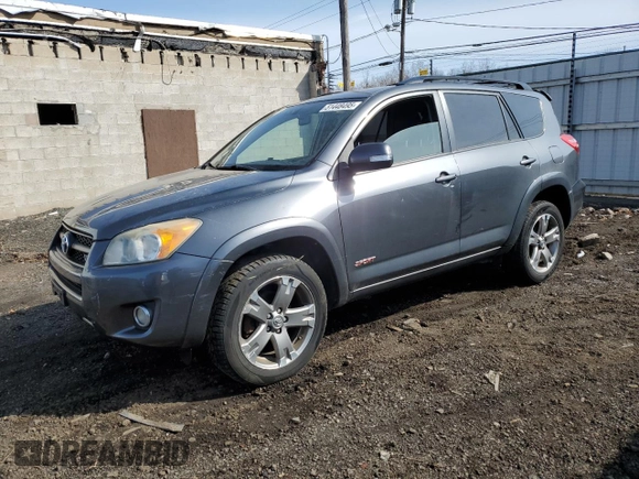 2011 Toyota RAV4 Sport with VIN JTMRK4DV2B5103747, listed as a Copart auction lot 51448495 with 124,319 mi miles and Salvage Title. Bid and sale history available at carsss.com. Image 1.
