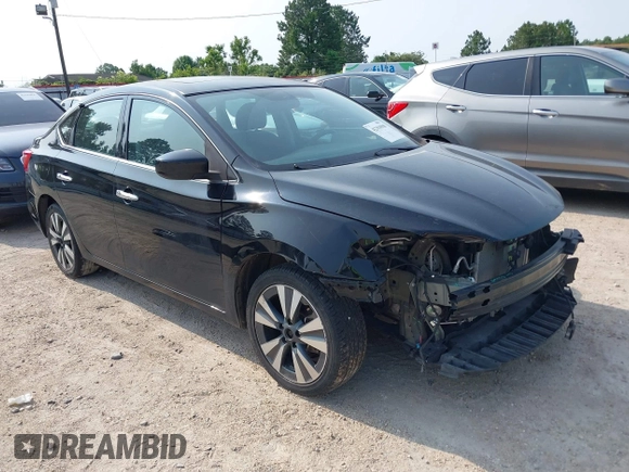 2019 Nissan Sentra SV z VIN 3N1AB7AP0KY214498, wystawiony jako IAAI lot #42394908 z przebiegiem 81 874 mil mil oraz . Historia ofert i sprzedaży dostępna na DreamBid. Obrazek 1.