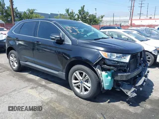 2016 Ford Edge SEL with VIN 2FMPK3J84GBB31564, listed as a IAAI auction lot 41989923 with 138,442 mi miles. Bid and sale history available at carsss.com. Image 1.