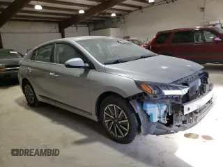 2021 Hyundai Ioniq Limited with VIN KMHC85LJ2MU078751, listed as a Copart auction lot 44879685 with 15,633 mi miles and Salvage title. Bid and sale history available at DreamBid. Image 4.