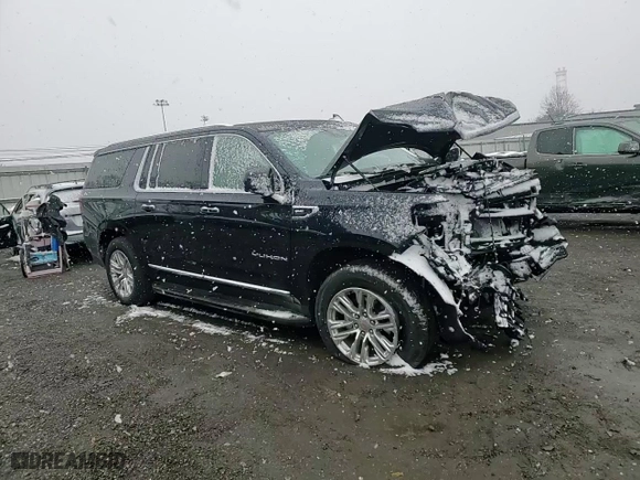 2024 GMC Yukon XL SLT with VIN 1GKS2GKD6RR275056, listed as a Copart auction lot 82178774 with 3,085 mi miles and Salvage Title. Bid and sale history available at carsss.com. Image 12.