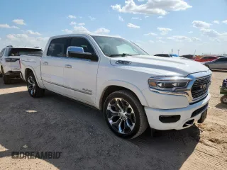 2020 Ram 1500 Limited with VIN 1C6SRFHT8LN110504, listed as a Copart auction lot 61715425 with 61,405 mi miles and Clean title. Bid and sale history available at DreamBid. Image 4.