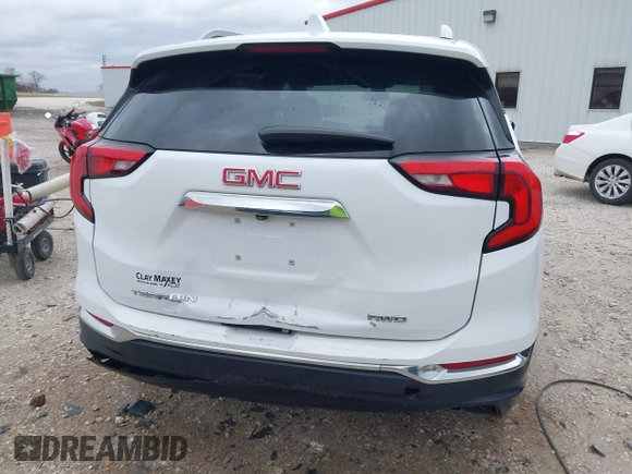 2020 GMC Terrain SLT with VIN 3GKALVEV0LL102925, listed as a IAAI auction lot 41816841 with 97,168 mi miles. Bid and sale history available at carsss.com. Image 16.