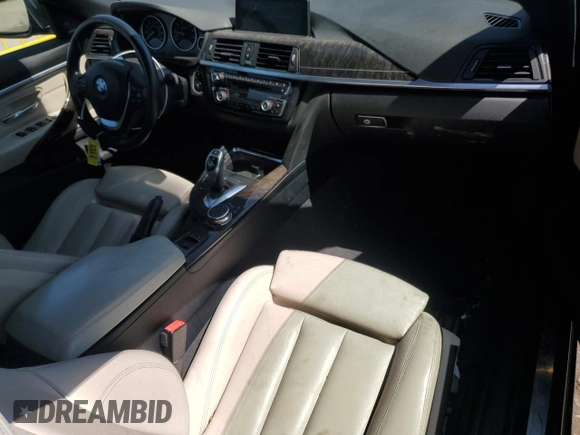 2015 BMW 4 Series 428i with VIN WBA3V7C56F5A24314, listed as a Copart auction lot 52144195 with 55,916 mi miles and Salvage Title. Bid and sale history available at carsss.com. Image 8.
