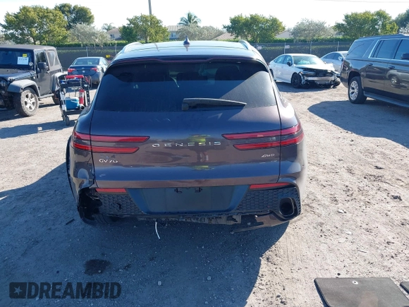 2022 Genesis GV70 2.5T с VIN KMUMADTB0NU038778, выставлен на аукционе IAAI как лот 41456377 с пробегом 34 044 миль миль и . История ставок и продаж доступна на DreamBid. Изображение 16.