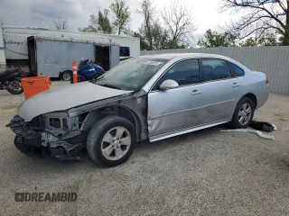 2011 Chevrolet Impala LT Fleet z VIN 2G1WG5EK6B1238724, wystawiony jako Copart lot #52582975 z przebiegiem 172 352 mil mil oraz Szkoda całkowita • Salvage title. Historia ofert i sprzedaży dostępna na DreamBid. Obrazek 1.