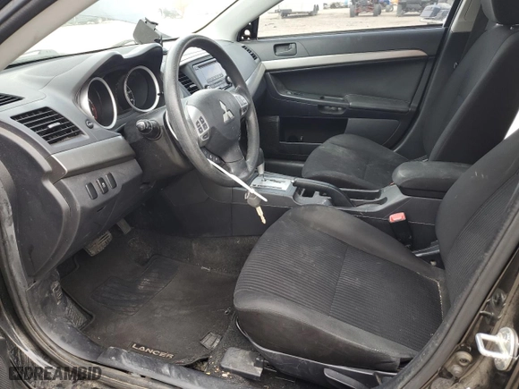 2014 Mitsubishi Lancer ES with VIN JA32U2FU4EU015232, listed as a Copart auction lot 48809245 with 137,207 mi miles and Salvage Title. Bid and sale history available at carsss.com. Image 7.