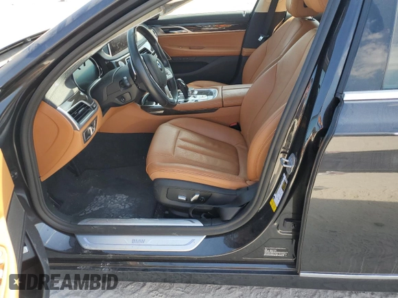 2019 BMW 7 Series 740i with VIN WBA7E2C50KB217524, listed as a Copart auction lot 42840423 with 0 mi miles. Bid and sale history available at carsss.com. Image 7.