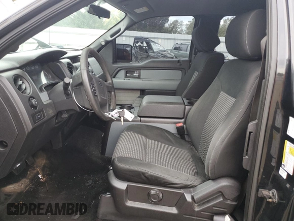 2014 Ford F-150 XL with VIN 1FTFX1EFXEFD02389, listed as a Copart auction lot 73613994 with 151,437 mi miles and Clean Title. Bid and sale history available at carsss.com. Image 7.