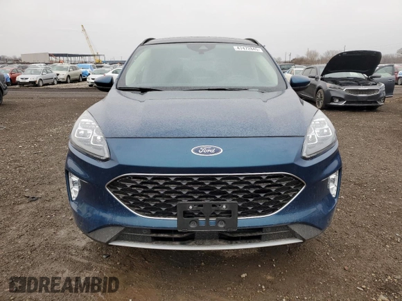 2020 Ford Escape Titanium Hybrid z VIN 1FMCU9DZXLUB95757, wystawiony jako Copart lot #47472845 z przebiegiem 39 622 mil mil oraz Szkoda całkowita • Salvage title. Historia ofert i sprzedaży dostępna na DreamBid. Obrazek 5.