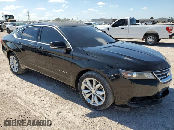 2017 Chevrolet Impala LT with VIN 1G1105S39HU128629, listed as a Copart auction lot 56636595 with 97,178 mi miles and Salvage Title. Bid and sale history available at DreamBid. Image 4.