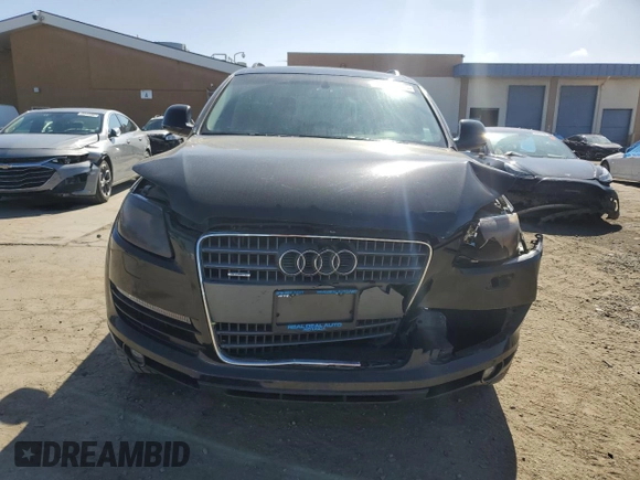 2008 Audi Q7 3.6L with VIN WA1AY74LX8D026677, listed as a Copart auction lot 46836015 with 201,566 mi miles and Salvage Title. Bid and sale history available at carsss.com. Image 5.