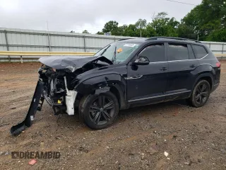 2021 Volkswagen Atlas SE z VIN 1V2NR2CA0MC592000, wystawiony jako Copart lot #57709835 z przebiegiem 83 372 mil mil oraz Szkoda całkowita • Salvage title. Historia ofert i sprzedaży dostępna na DreamBid. Obrazek 1.