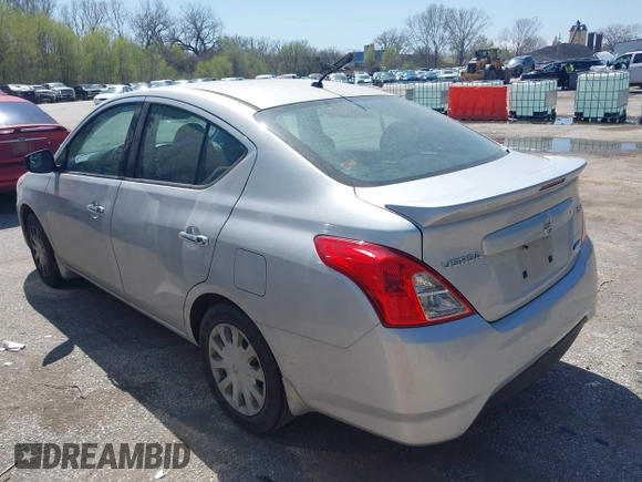 2015 Nissan Versa SV with VIN 3N1CN7AP0FL809693, listed as a IAAI auction lot 41982690 with 86,744 mi miles and . Bid and sale history available at DreamBid. Image 3.