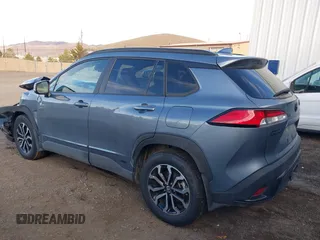 2023 Toyota Corolla Cross Hybrid S with VIN 7MUFBABG3PV005338, listed as a IAAI auction lot 41633311 with 32,082 mi miles and . Bid and sale history available at DreamBid. Image 14.