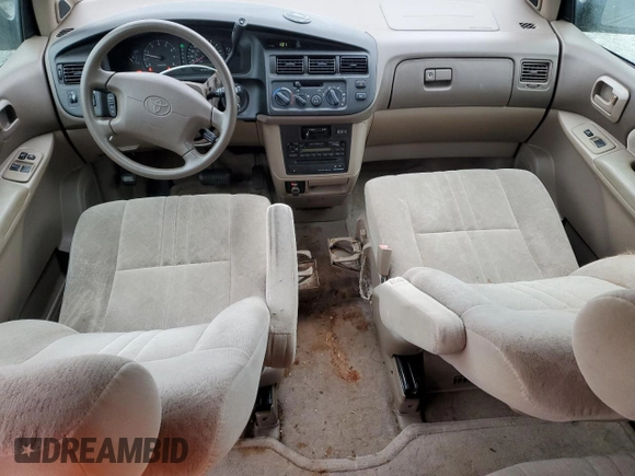 1999 Toyota Sienna LE with VIN 4T3ZF13C6XU150735, listed as a Copart auction lot 44652605 with 120,284 mi miles and Clean Title. Bid and sale history available at carsss.com. Image 8.