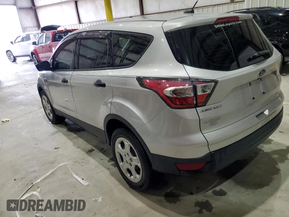 2017 Ford Escape S with VIN 1FMCU0F77HUA21014, listed as a Copart auction lot 58357195 with 46,722 mi miles and Salvage title. Bid and sale history available at DreamBid. Image 2.