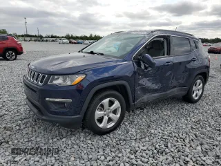 2020 Jeep Compass Latitude with VIN 3C4NJCBB2LT159063, listed as a Copart auction lot 52354065 with 65,547 mi miles and Non Repairable. Bid and sale history available at carsss.com. Image 1.
