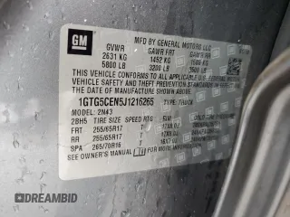 2018 GMC Canyon 2WD SLE with VIN 1GTG5CEN5J1216265, listed as a Copart auction lot 81245954 with 77,464 mi miles and Salvage Title. Bid and sale history available at carsss.com. Image 12.