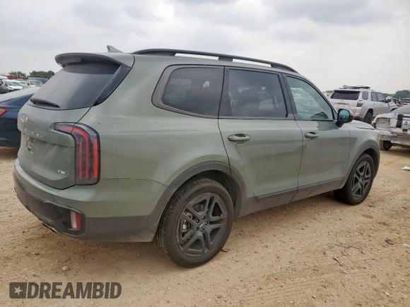 2024 Kia Telluride SX Prestige X-Pro с VIN 5XYP5DGC6RG510805, выставлен на аукционе Copart как лот 57130745 с пробегом 12 394 миль миль и Списание • Salvage title. История ставок и продаж доступна на DreamBid. Изображение 3.