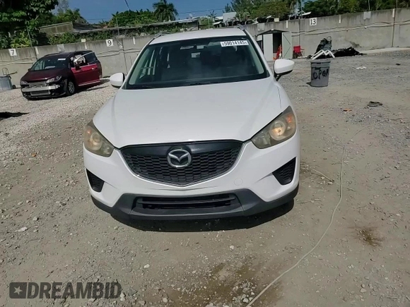 2014 Mazda CX-5 Sport with VIN JM3KE2BE9E0344990, listed as a Copart auction lot 59014145 with 126,905 mi miles and Salvage title. Bid and sale history available at DreamBid. Image 13.