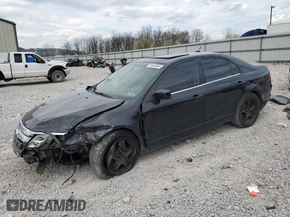 2010 Ford Fusion SE with VIN 3FAHP0HG9AR315614, listed as a Copart auction lot 50540985 with 175,806 mi miles and Salvage Title. Bid and sale history available at DreamBid. Image 1.