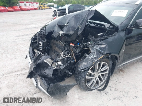 2017 Infiniti QX50 with VIN JN1BJ0RR5HM411716, listed as a IAAI auction lot 42358831 with Not provided miles and . Bid and sale history available at DreamBid. Image 6.