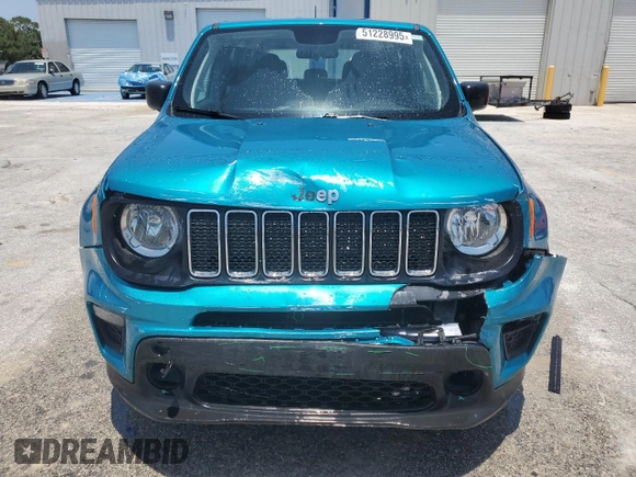 2020 Jeep Renegade Sport with VIN ZACNJAAB3LPL24841, listed as a Copart auction lot 51228995 with 66,967 mi miles and Salvage title. Bid and sale history available at DreamBid. Image 5.