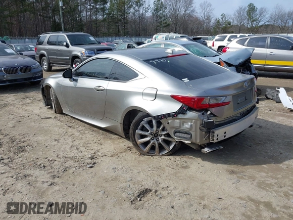 2015 Lexus RC 350 F Sport z VIN JTHHE5BC0F5007730, wystawiony jako IAAI lot #41440629 z przebiegiem 68 525 mil mil oraz . Historia ofert i sprzedaży dostępna na DreamBid. Obrazek 3.