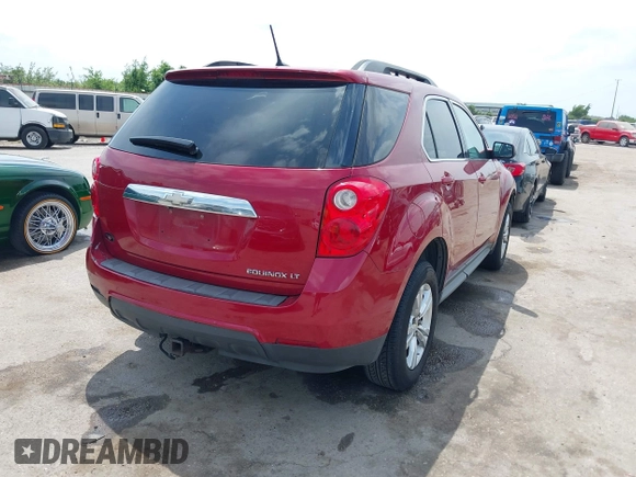 2013 Chevrolet Equinox LT with VIN 2GNALDEK9D1123018, listed as a IAAI auction lot 42079382 with 189,748 mi miles. Bid and sale history available at carsss.com. Image 4.