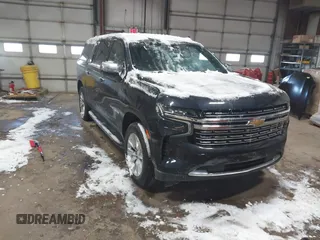 2023 Chevrolet Suburban Premier с VIN 1GNSCFKD5PR518783, выставлен на аукционе IAAI как лот 41581538 с пробегом 43 090 миль миль и . История ставок и продаж доступна на DreamBid. Изображение 1.