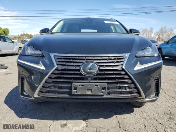 2020 Lexus NX with VIN JTJGARBZ9L5015614, listed as a Copart auction lot 45599975 with NaN miles and Salvage Title. Bid and sale history available at carsss.com. Image 5.
