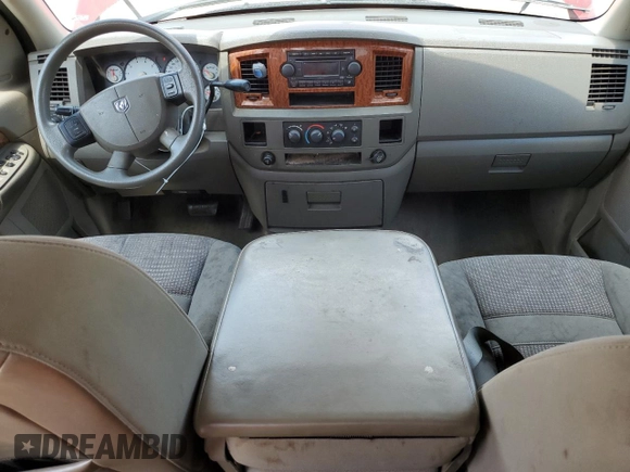 2006 Dodge 1500 SLT z VIN 1D7HA18N36S680632, wystawiony jako Copart lot #55316835 z przebiegiem 176 069 mil mil oraz Szkoda całkowita • Salvage title. Historia ofert i sprzedaży dostępna na DreamBid. Obrazek 8.