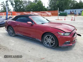 2017 Ford Mustang EcoBoost Premium with VIN 1FATP8UH1H5339393, listed as a Copart auction lot 55913985 with 84,872 mi miles and Salvage title. Bid and sale history available at DreamBid. Image 4.