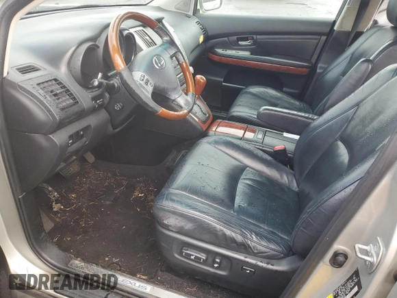 2004 Lexus RX 330 with VIN JTJHA31U340015551, listed as a Copart auction lot 51186015 with 233,631 mi miles and Salvage Title. Bid and sale history available at carsss.com. Image 7.