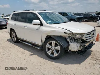 2012 Toyota Highlander Limited with VIN 5TDYK3EH7CS066902, listed as a Copart auction lot 58945295 with 162,859 mi miles and Salvage title. Bid and sale history available at DreamBid. Image 4.
