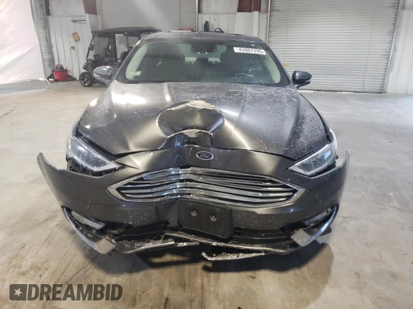 2017 Ford Fusion SE with VIN 3FA6P0HD7HR118478, listed as a Copart auction lot 42007295 with 91,804 mi miles and Salvage Title. Bid and sale history available at carsss.com. Image 5.